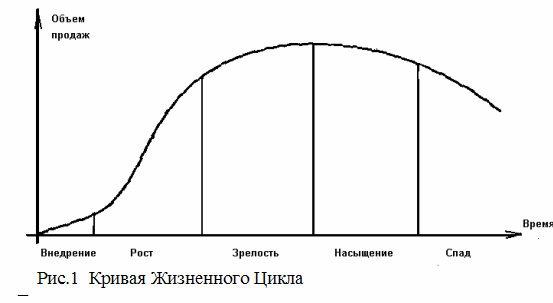 Курсовая работа: Жизненный цикл товара 4