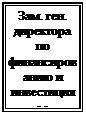 Подпись: Зам. ген.&#13;&#10;директора&#13;&#10;по финан-сированию и инвести-циям&#13;&#10;